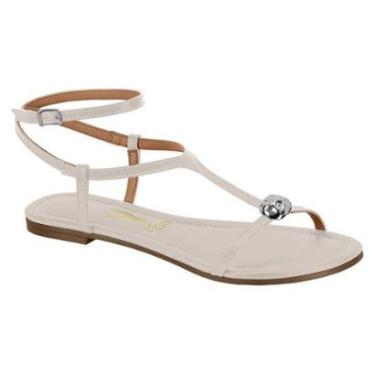 Imagem de Sandália Rasteira Vizzano Tiras Altas Fivela-Feminino