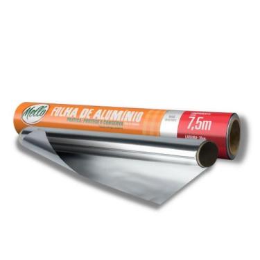 Imagem de Rolo de folha de aluminio 30x7,5 m. c/ 25 un. wyda/mello/vabene