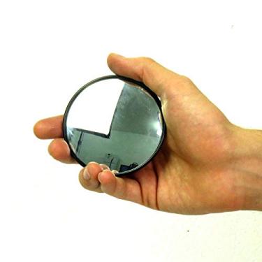 Imagem de Western LT-03 Espelho Convexo Redondo para Espelho Retrovisor, Preto