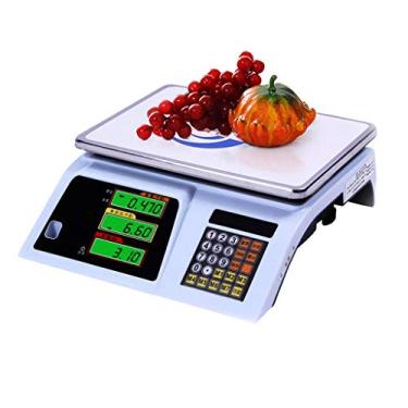 Imagem de balança eletrônica de alta precisão - precificação de supermercado plataforma comercial instrumento de pesagem de frutas