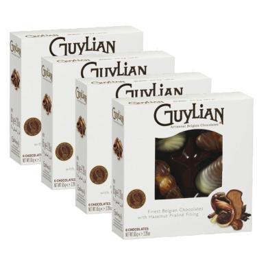 Imagem de Chocolate Belga guylian Sea Shells Original 65g (4 caixas)