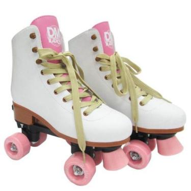 Imagem de Patins Roller Femino Ajustavel - Patins Squad 4 Rodas Lua Dm - Dm Toys