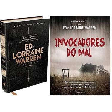 Imagem de Kit 2 Livro Ed Lorraine Warren Vida Eterna + Invocadores Mal
