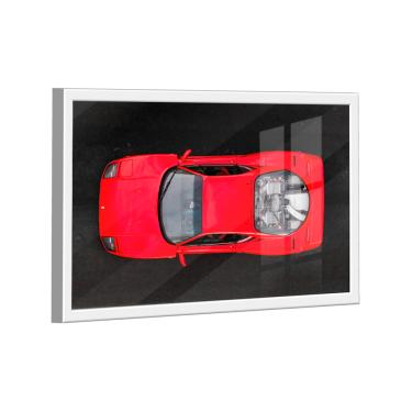 Imagem de Quadro Ferrari F40 Vermelha Cima -- BR ARTES