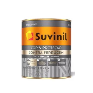 Imagem de Suvinil Esmalte Brilho Contra Ferrugem 0,9 litro Branco
