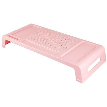 Imagem de SUPORTE PARA MONITOR E NOTEBOOK PRIME ROSA PASTEL SELADO