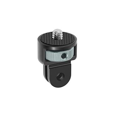 Imagem de Adaptador de tripé de parafuso de metal de 0,63 cm suporte giratório 360 para GoPro para câmera de ação Insta360