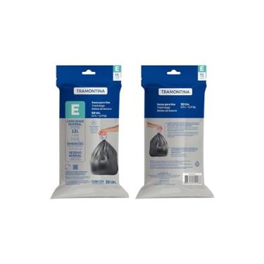 Imagem de Saco Plástico de Lixo 12 L (E) para Lixeiras Tramontina