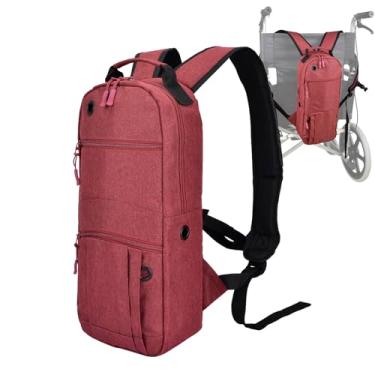 Imagem de Healvaluefit Mochila de tanque de oxigênio O2 bolsa de suporte para transporte de cilindro tamanho M4/A, M6/B, M9/C, M2, ML6, Vermelho, 1 Count (Pack of 1)