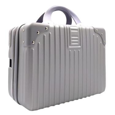 Imagem de Maleta Frasqueira De Mão Em Abs Viagem Reforçada HZX-14 (Cinza)