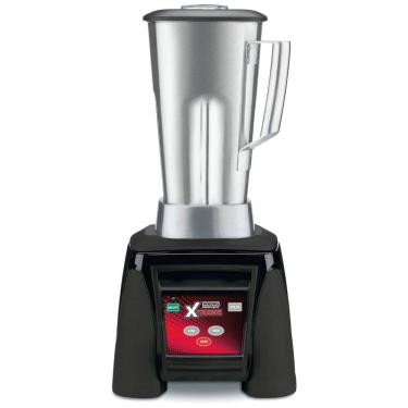 Imagem de Liquidificador Profissional 1,8L com Função de Pulsar, Jarro em Aço Inoxidável e Plugue de 5 a 15 Fases, 110V 1560W, Waring MX1050XTS, Preto 
