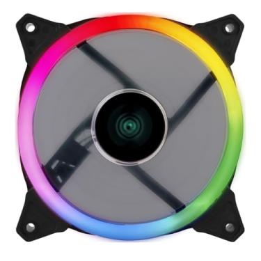 Imagem de Fan/Cooler gamer para gabinete V.Ring 5.0 Full Halo 120mm - LED fixo 5 cores - VRINGFHFX5