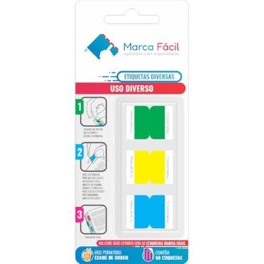 Imagem de Etiquetas Uso Diverso Marca Fácil ..