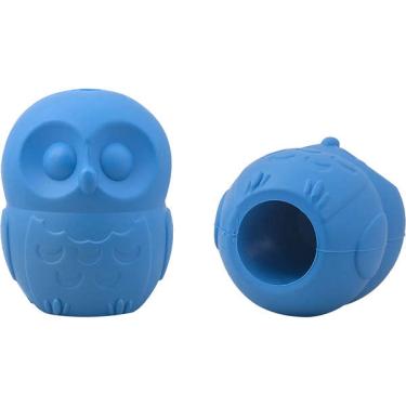 Imagem de Brinquedo Pet Games Mordedor Corujinha Azul - Tam. M