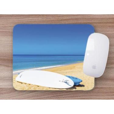 Imagem de Mouse Pad Emborrachado Personalizado Náutico Oceania Praia Mar - Deluz