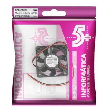 Imagem de Cooler FAN Ventoinha 50 x 50 x 10mm 12 Volts Microventilador - Chip Sc