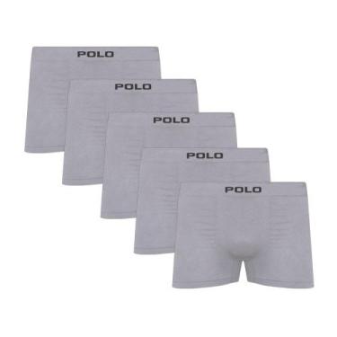 Imagem de Kit C/5 Cuecas Boxer Polo 781 Algodão Sem Costura - Sortido - POLO STA