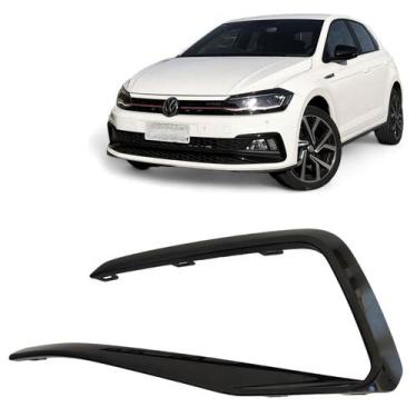 Imagem de Friso Moldura Farol De Milha Volkswagen Polo Gts 2020 2021 2022 Lado E