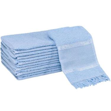 Imagem de Kit 12 Toalhas Social Bordar Ponto Cruz Escola De Mão Perfeito Estilo,