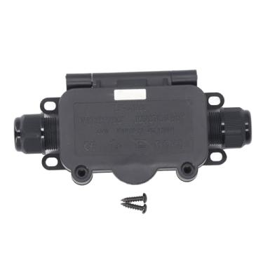 Imagem de ZAWELIYO IP68 Caixa de Junção de 2 Vias à Prova de água Externa, Caixa de Cabo de Alimentação Elétrica Externa, Conector de Cabo Subterrâneo, para Iluminação de Paisagem