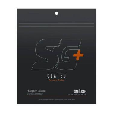 Imagem de Encordoamento para violão sg 6692c revestido 012 bronze fosforo 0.012 