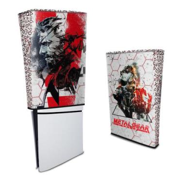Imagem de Capa compatível PS5 Slim Vertical Anti Poeira - Metal Gear Solid - Pop