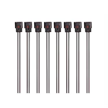 Imagem de ENA Conjunto de 8 conectores compatíveis com Ford Lincoln Mercury Expedition Explorer F-150 F-250 F-350 F53 Lobo Mark LT Navigator Mountaineer 4.6L 5.4L 6.8L Substituição para WPT1133