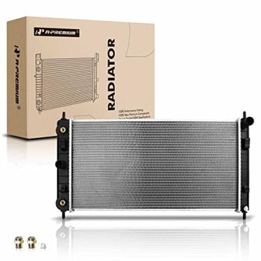 Imagem de A-Premium Radiador de motor com refrigerador de óleo compatível com Chevrolet Malibu 2008-2012 Pontiac G6 2006-2010 Saturn Aura 2007-2009 2.4L 3.6L Substituição de transmissão automática # CU2864, 52495681