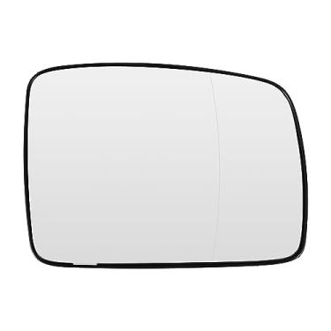 Imagem de X AUTOHAUX Vidro retrovisor do lado direito do carro com placa de suporte para Land Rover Discovery 3 2004-2009 Nº LR017067