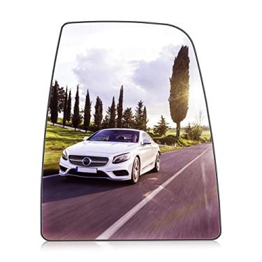 Imagem de Substituição de vidro do espelho do lado do passageiro direito compatível com 2015 2016 2017 2018 2019 Ford Transit T150, T250, T350 vidro espelhado aquecido substitui CK4Z17K707B