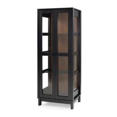 Imagem de Cristaleira 190x80cm 2 Portas e 3 Prateleiras - Tommy Desing - Meyer, 