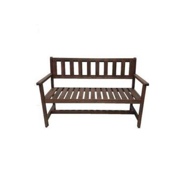 Imagem de Banco Namoradeira Ana Maria em Madeira Maciça Acabamento em Polisten S