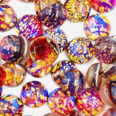 Imagem de Colagem Pedra Cristal 11mm Lilás 10pçs Detalhes Dourado 15g - Macall