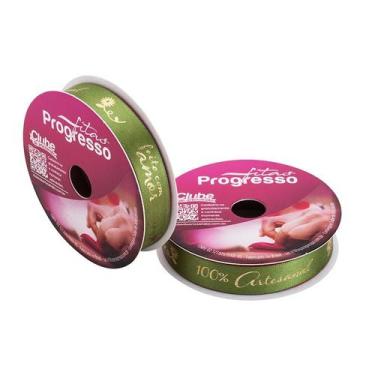 Imagem de Fita Decorativa - 100% Artesanal Feito com Amor - Cor 416 - 10mx15mm -