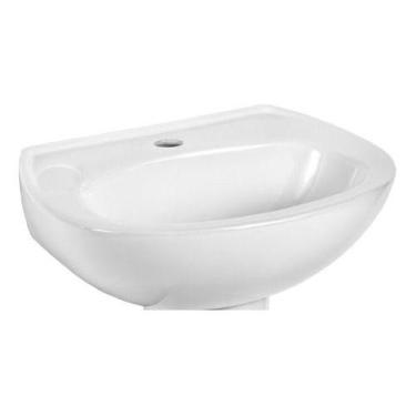 Imagem de Lavatório 46,5x35cm Para Coluna Sabará Branco Icasa