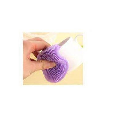Imagem de Esponja Silicone Sem Riscos Para Louça Panelas De Cerâmica Bucha Lavar