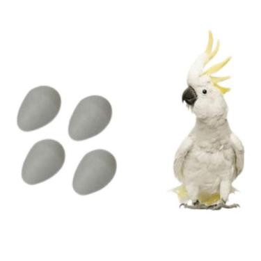 Imagem de Ovo Indez Branco - Para Cacatua - Tamanho Grande - Unidade - Ornamenta