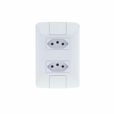 Imagem de Tomada Dupla 2P+T 10A 57241/065 ARIA - Tramontina