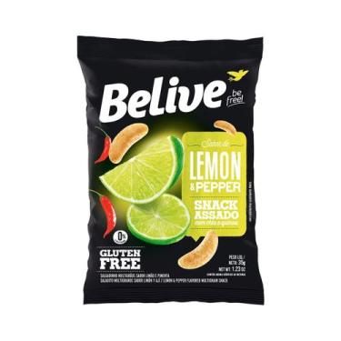 Imagem de Kit 10 Snack Sem Glúten Sabor Lemon e Queijo 35g - Belive