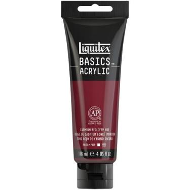 Imagem de Tinta Acrilica Liquitex Basics 118ml - 311 Cadmium Red Deep Hue