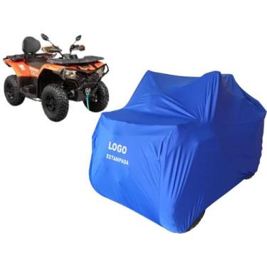 Imagem de Capa Alta Resistencia Para Quadriciclo Cfmoto Cforce 520 L - Mz, Azul