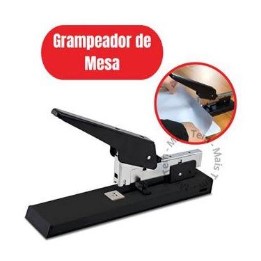 Imagem de Grampeador Profissional para até 100 Folhas - Compatível com Grampos 2