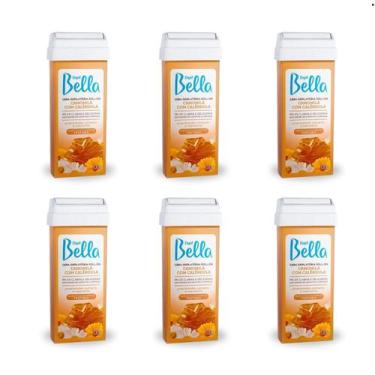 Imagem de Kit Cera Depil Bella Roll-on Camomila com Calêndula 6 unidades