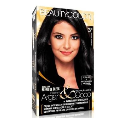 Imagem de Kit Coloração Castanho Escuro 3.0 - Beauty Color
