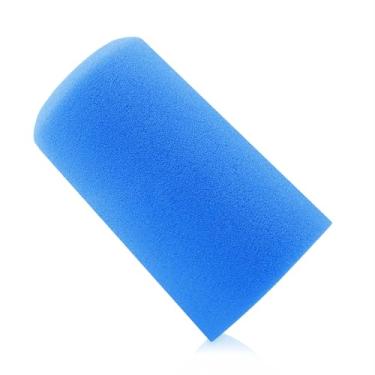 Imagem de LEFXMOPHY SM7B Pára-brisas para microfone vocal Shure SM7B SM7dB Filtro Pop Espuma de vento RK345 Filtro Pop de substituição azul celeste capa Windsock