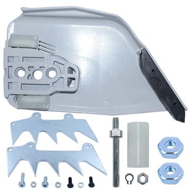 Imagem de AUMEL Capa lateral de embreagem (grande) Kit coletor de corrente para cães com ponta de abate 1122 664 0508 1125 640 1701 para Stihl 044 MS440 064 MS460 046 MS660 066 MS650 065 Motosserra