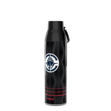 Imagem de Tervis Venture Water Bottle NBA Los Angeles Clippers - Copo de viagem com isolamento térmico de parede tripla de velocidade total mantém as bebidas frias e quentes, 740 ml, aço inoxidável