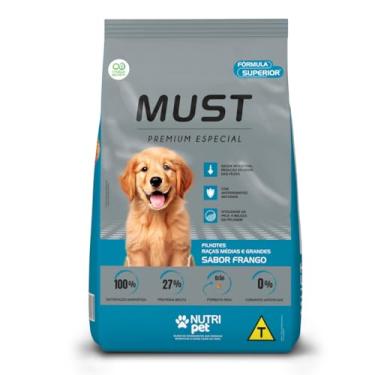 Imagem de Ração Must Premium Especial Filhotes Raças Médias e Grandes Sabor Frango 3kg