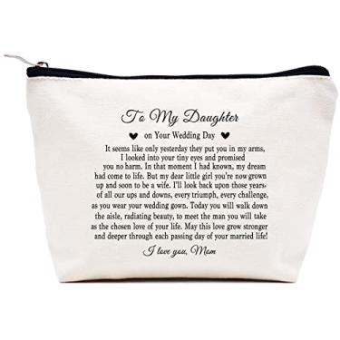 Imagem de Bolsa de casamento, Presente de noiva - To My Daughter On Your Wedding Day, To My Daughter It Seems Like Only Yesterday