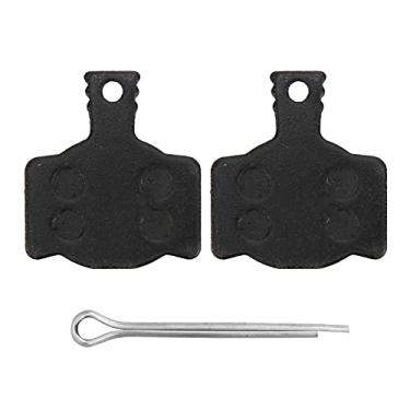 Imagem de Pastilhas de freio de resina Conjunto para freios a disco Le 21r semi metal almofadas com placa traseira de aço inoxidável para desempenho silencioso e suave (LE-14R)